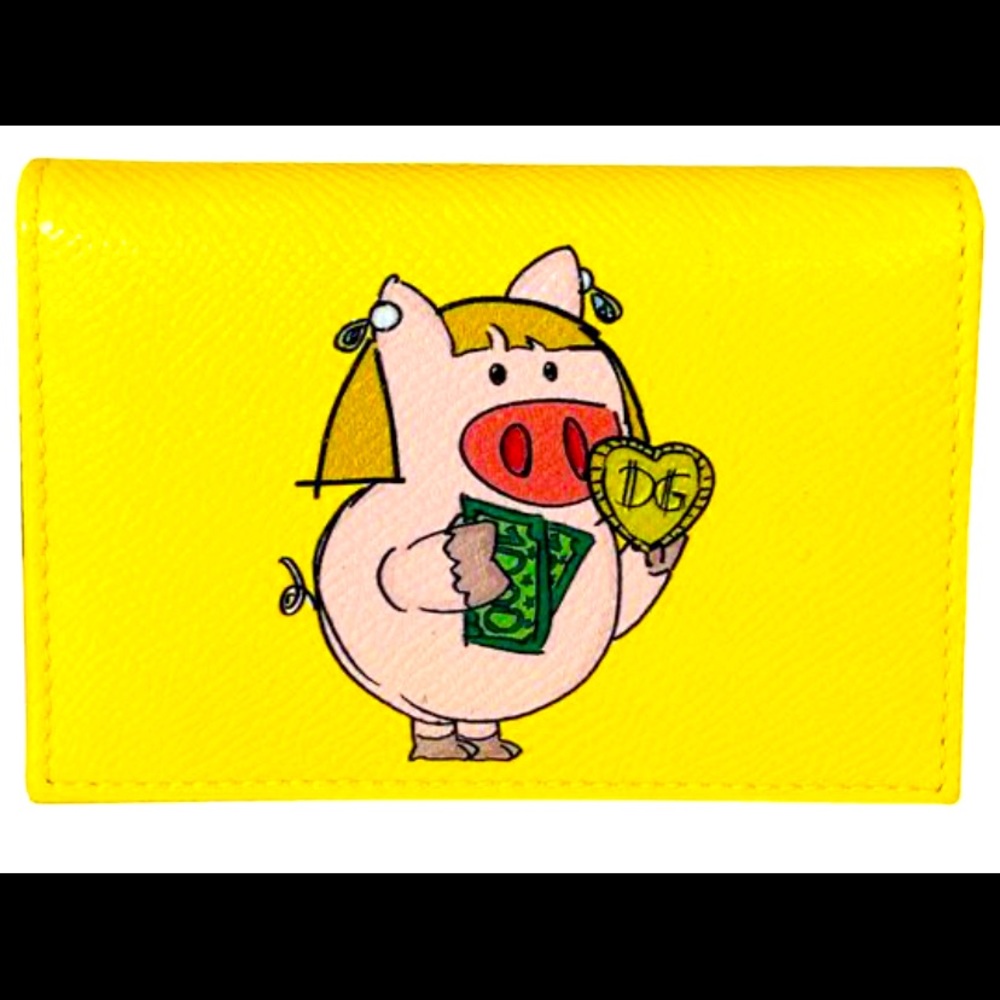 Women’s DG yellow pocket Card (MISS 🐽 PIGGY)